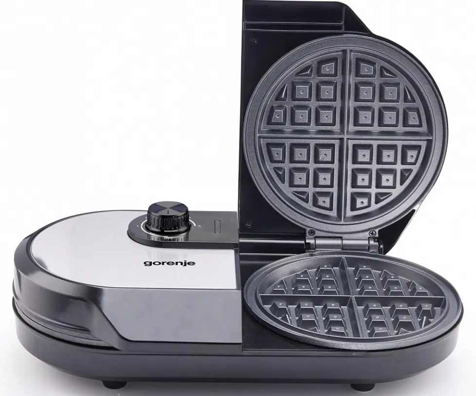 Aparat de gatit vafe Gorenje WM1400SB (Inox/Black)