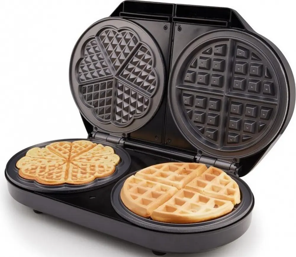 Aparat de gatit vafe Gorenje WM1400SB (Inox/Black)