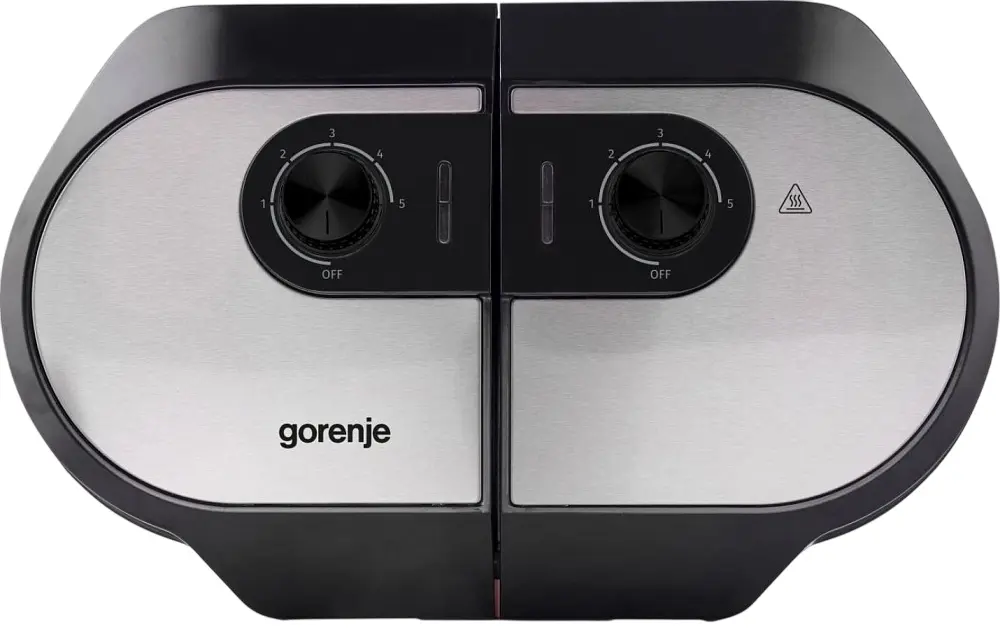 Aparat de gatit vafe Gorenje WM1400SB (Inox/Black)