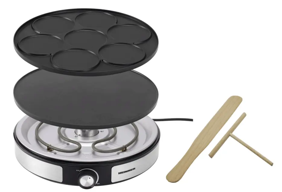 Блинница Heinner HCPM-F15RVSS (Black/Inox) - 3