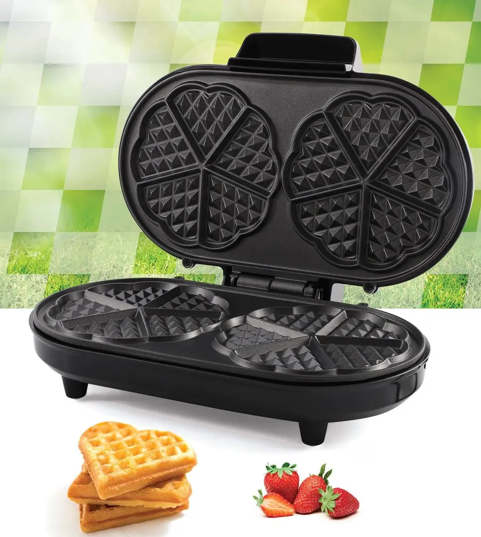 Aparat de gatit vafe Heinner Copper Crown HWF-1000CR (Black)