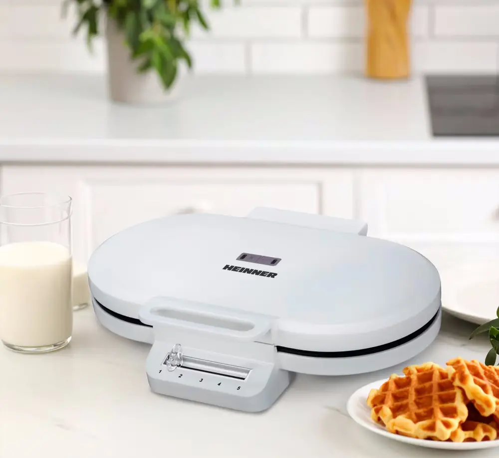 Aparat de gatit vafe Heinner HWF-F14002WH (White)