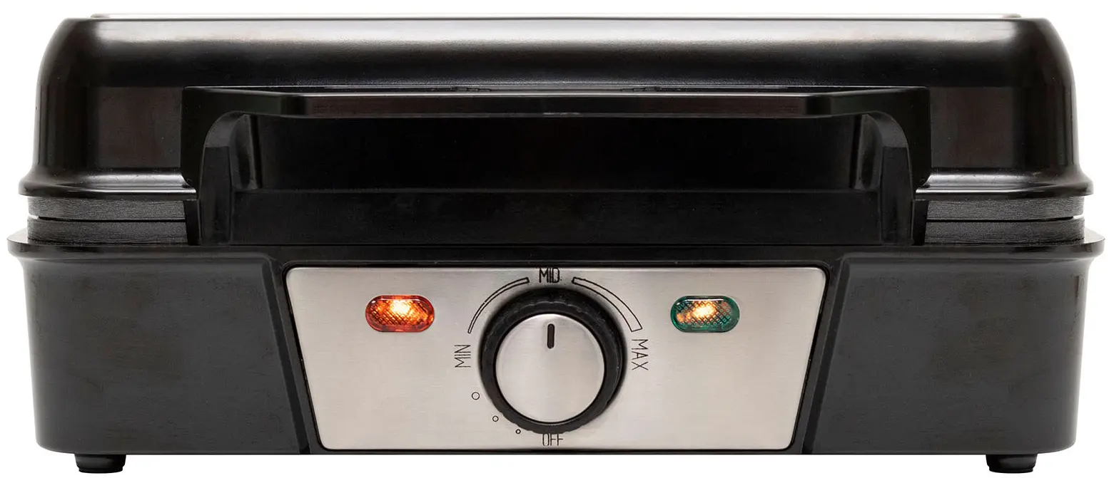 Aparat de gatit vafe Home HGOS4 (Inox/Black)