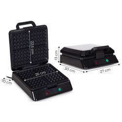 Aparat de gatit vafe Kaden AN-765 (Black) Thumb