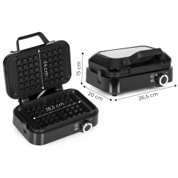 Aparat de gatit vafe Kaden AN-783A (Black) Thumb