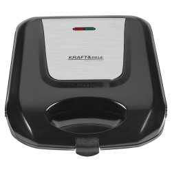 Aparat de gatit biscuiti-alune Kraft&Dele KD4116 (Inox/Black)