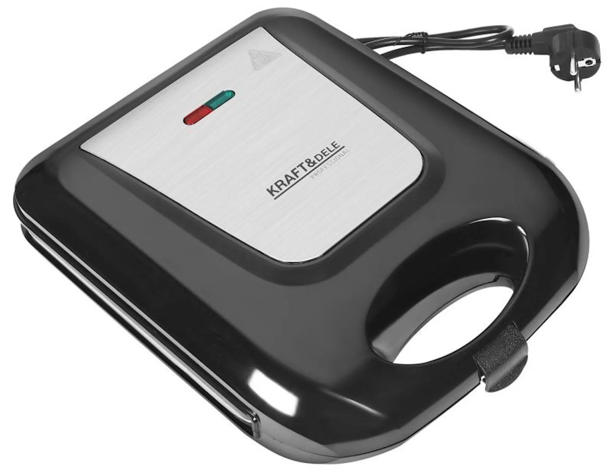 Aparat de gatit biscuiti-alune Kraft&Dele KD4116 (Inox/Black)