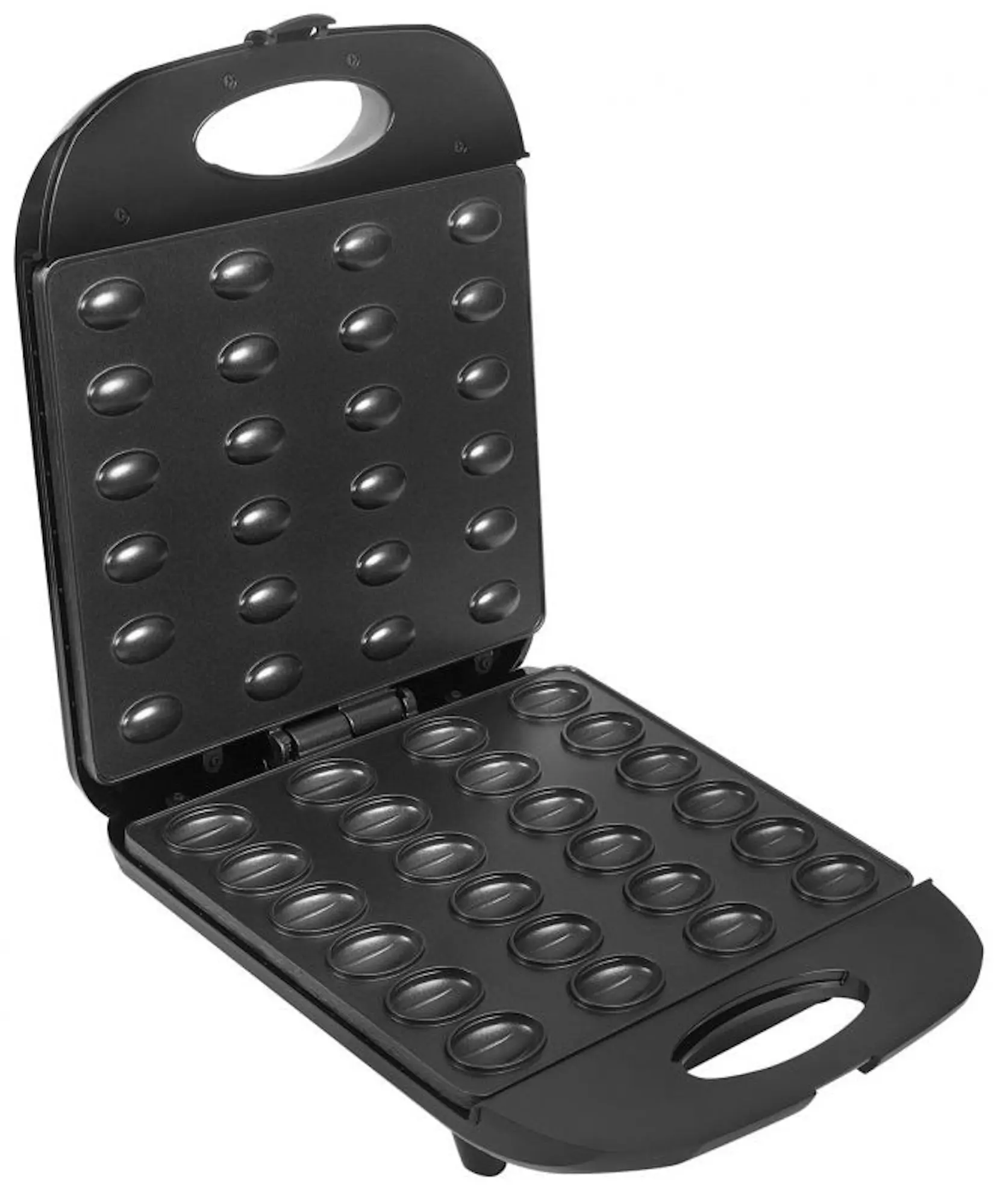 Aparat de gatit biscuiti-alune Kraft&Dele KD4116 (Inox/Black)