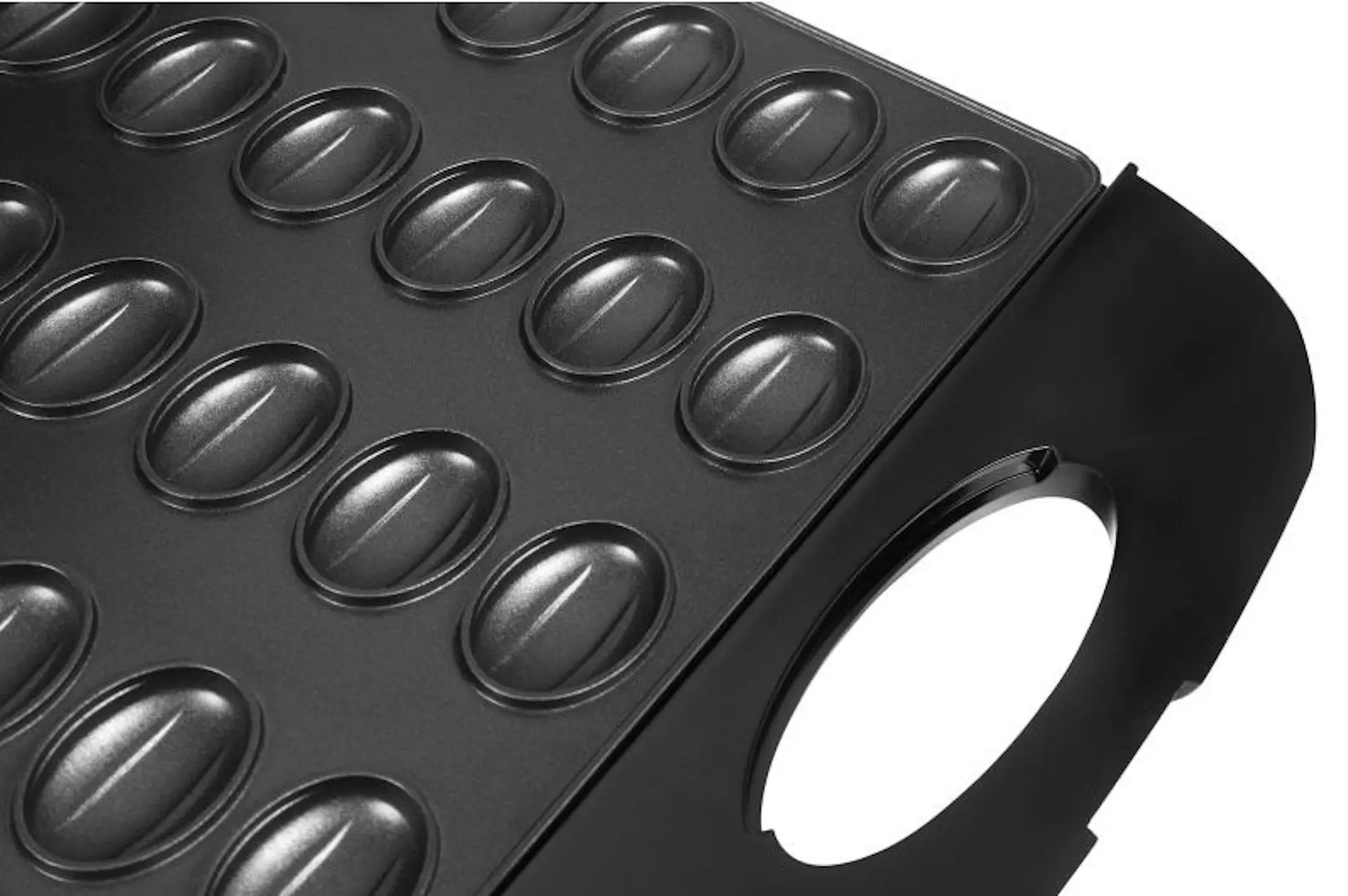 Aparat de gatit biscuiti-alune Kraft&Dele KD4116 (Inox/Black)