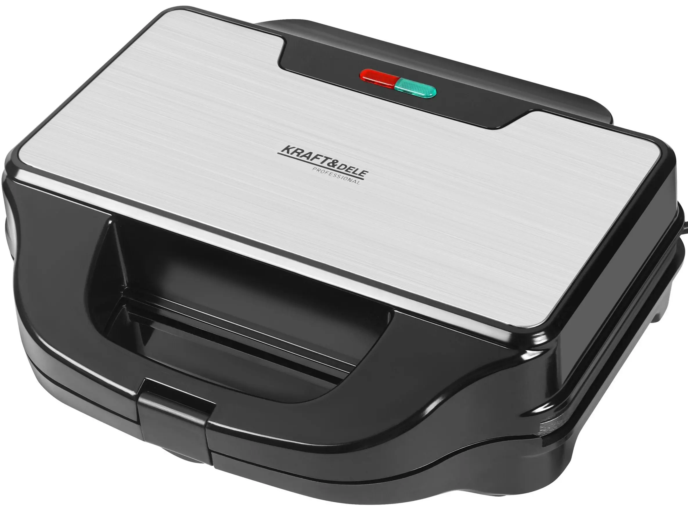 Вафельница 3в1 Kraft&Dele KD4133 (Inox/Black) - 2