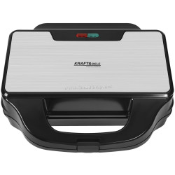 Вафельница 3в1 Kraft&Dele KD4133 (Inox/Black)