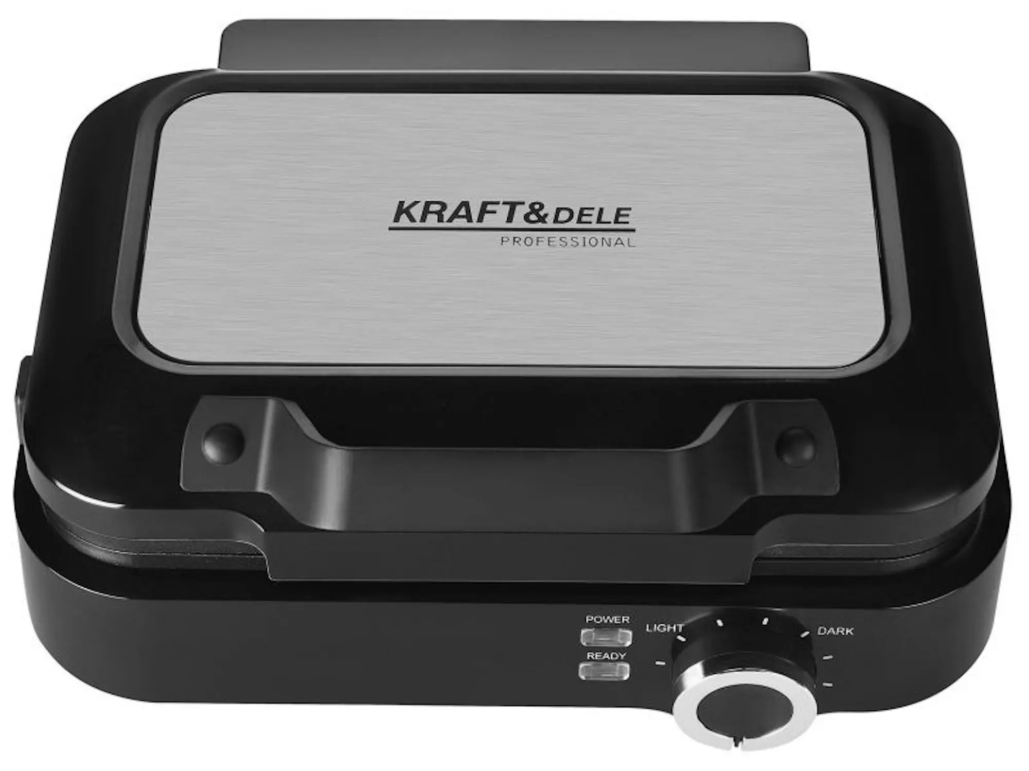Aparat de gatit vafe Kraft&Dele KD4107 (Inox/Black)