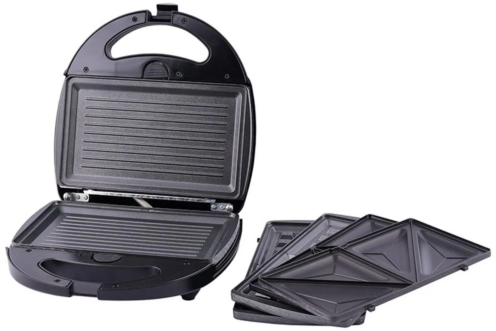 Aparat pentru sandwich-uri 3in1 Lafe TSO-003B (Black) - 2