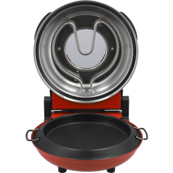 Aparat de preparare pizza Lund 67480 (Red) Thumb