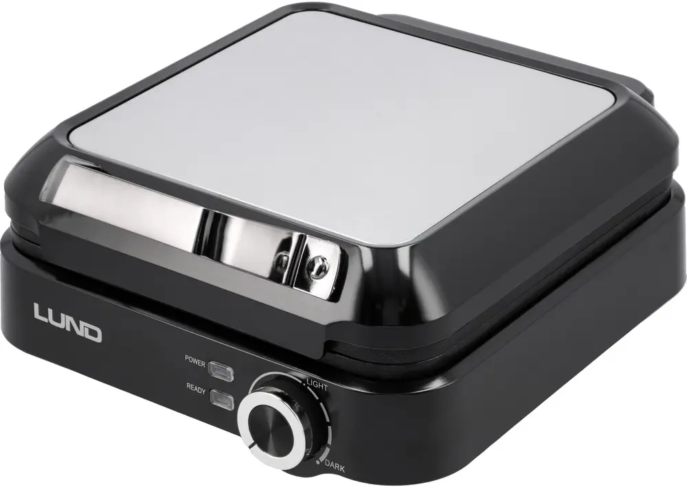 Aparat de gatit vafe Lund 68015 (Inox/Black)