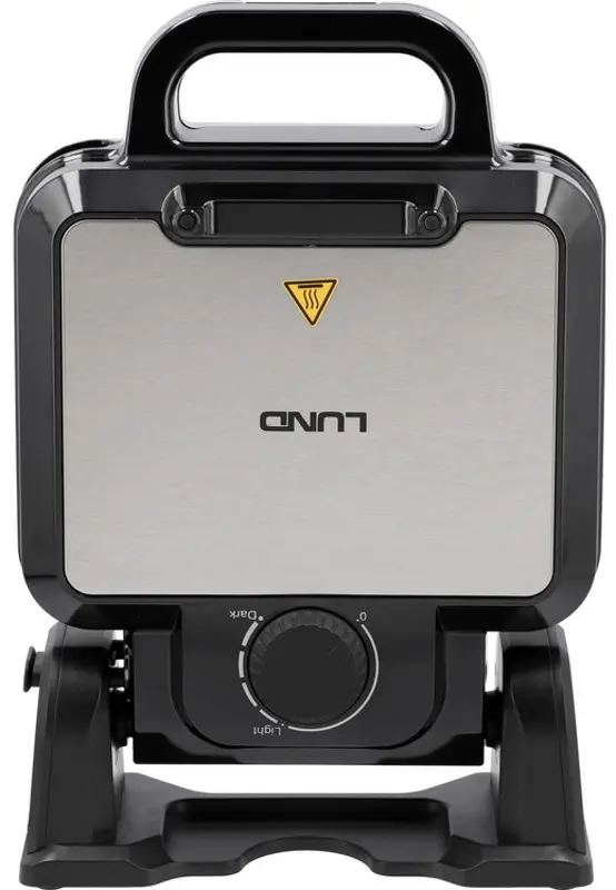 Aparat de gatit vafe Lund 68016 (Inox/Black)