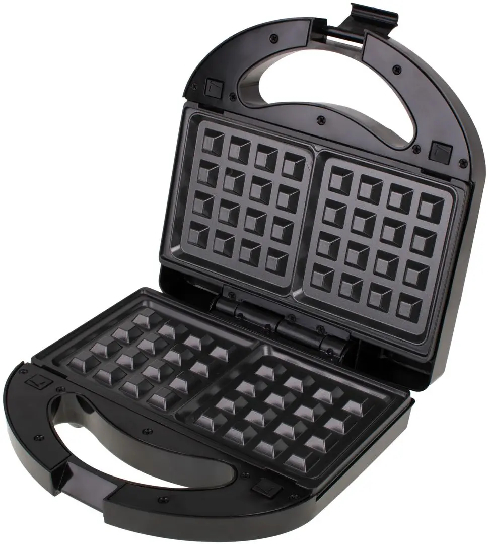 Aparat pentru sandwich-uri 3in1 Mesko MS 3045 (Black/Silver)