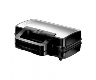 Aparat pentru sandwich-uri 3in1 MPM MOP-43M (Black/Inox)