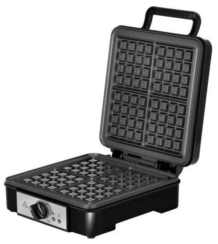 Aparat de gatit vafe MPM XL MGO-36M (Silver/Black)