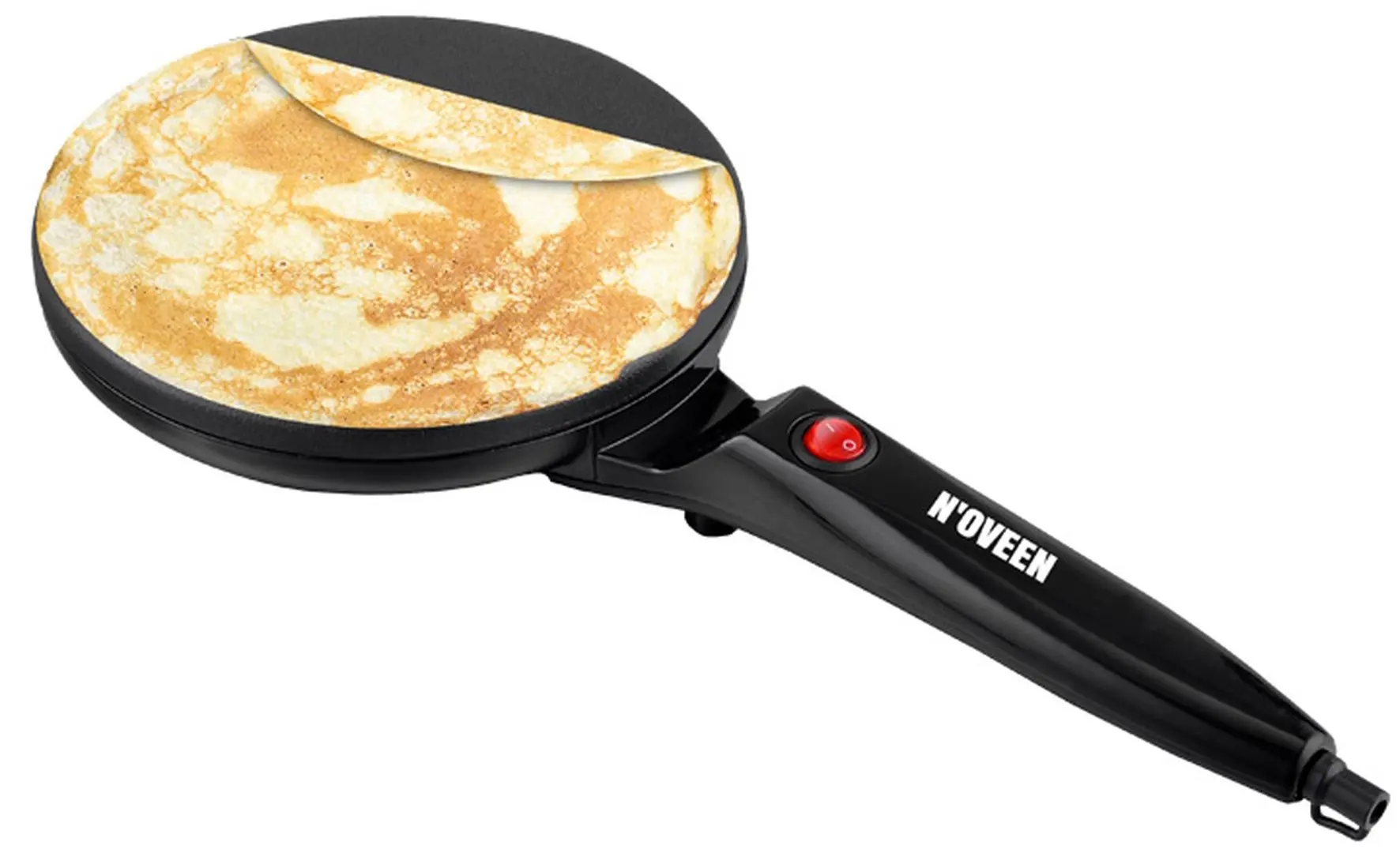 Aparat de facut clatite Noveen ECM490 (Black)