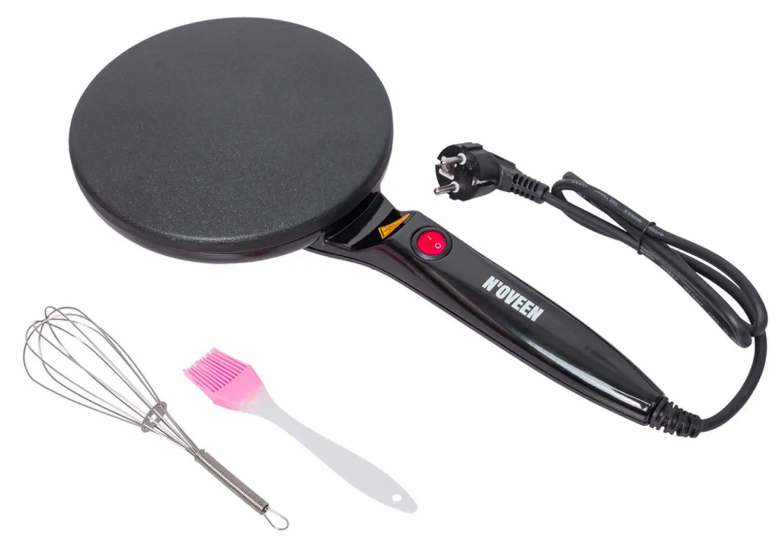 Aparat de facut clatite Noveen ECM490 (Black)