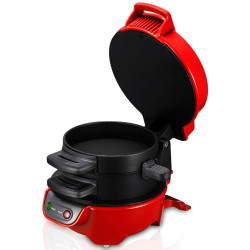 Aparat de gatit burgeri RAF R.666 (Red) Thumb