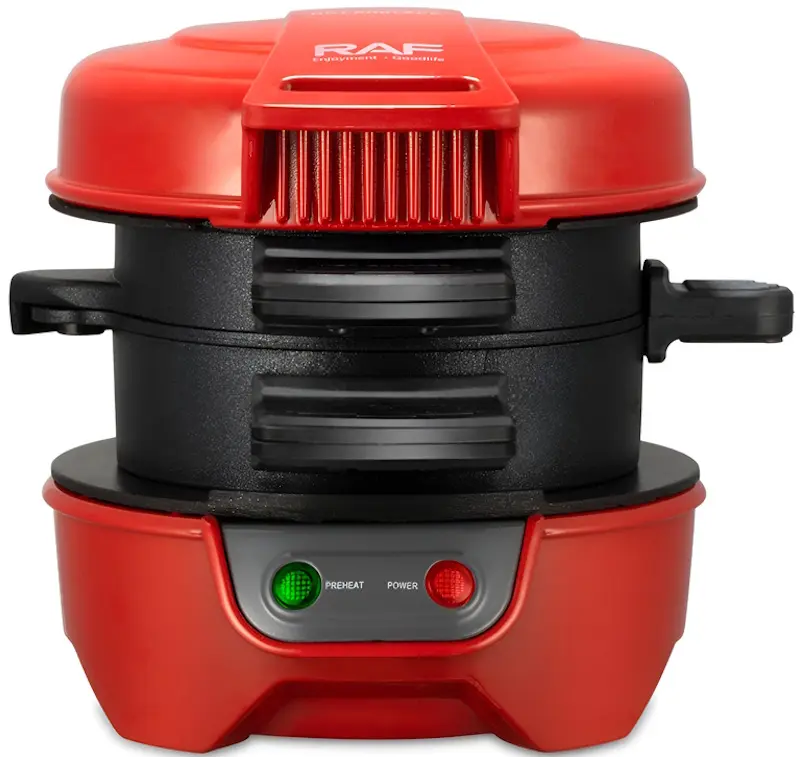 Aparat de gatit burgeri RAF R.666 (Red)