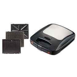 Aparat pentru sandwich-uri Ravanson OP-7050 (Black/Silver) Thumb