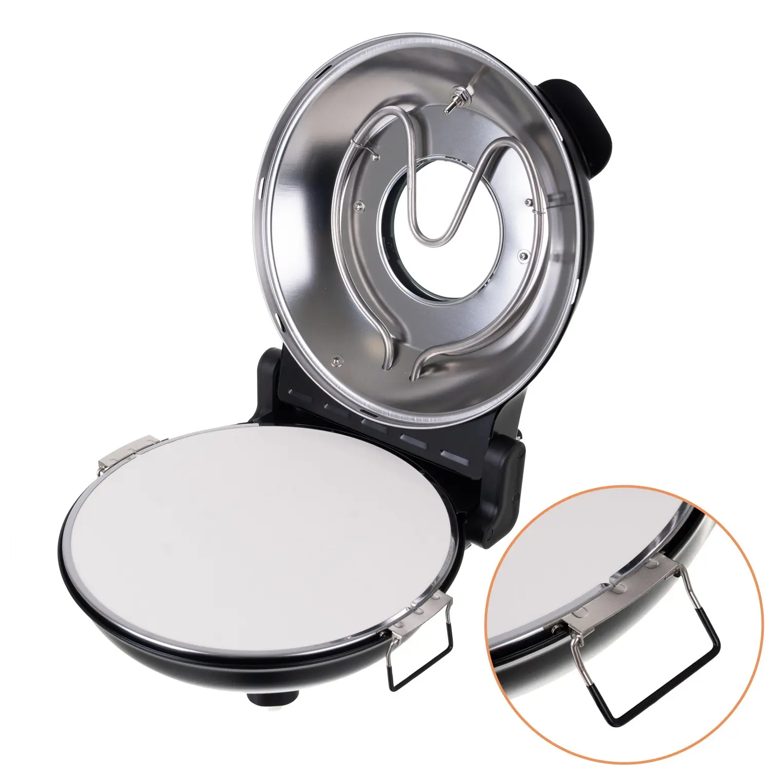 Aparat de preparare pizza Ruhhy 26050 (Black)