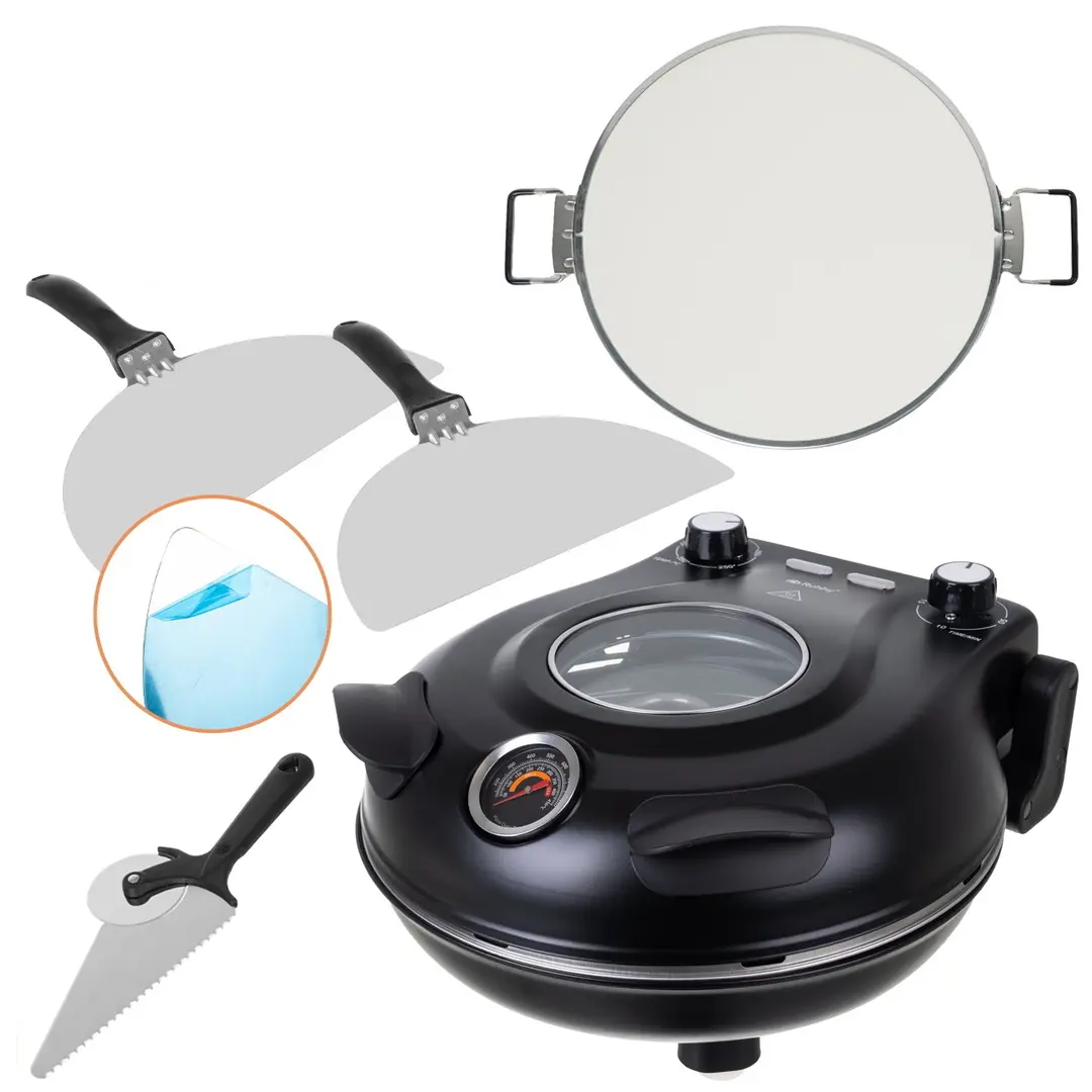 Aparat de preparare pizza Ruhhy 26050 (Black)
