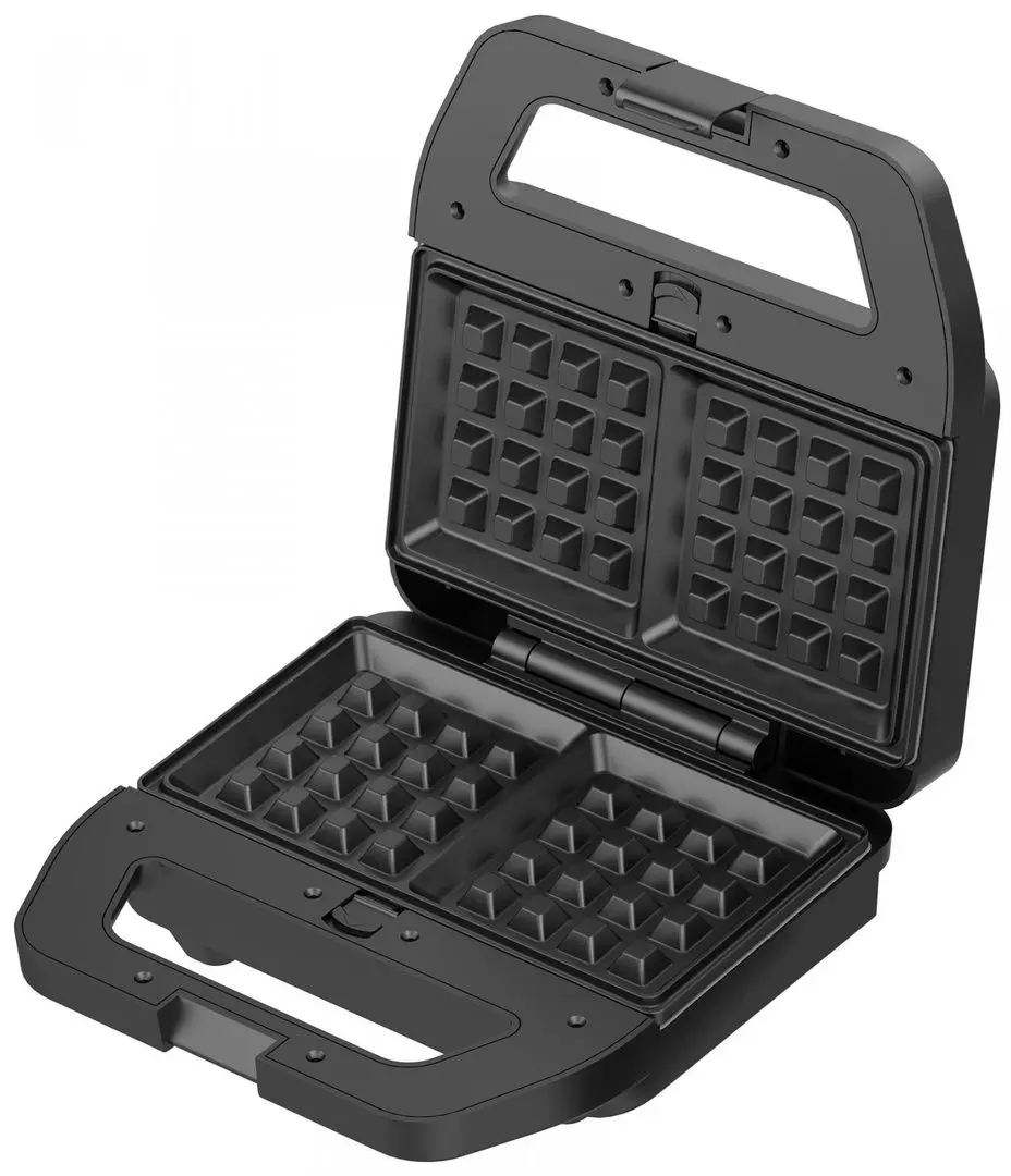 Aparat de facut vafe 2in1 Samus SDG-800X (Black/Inox)