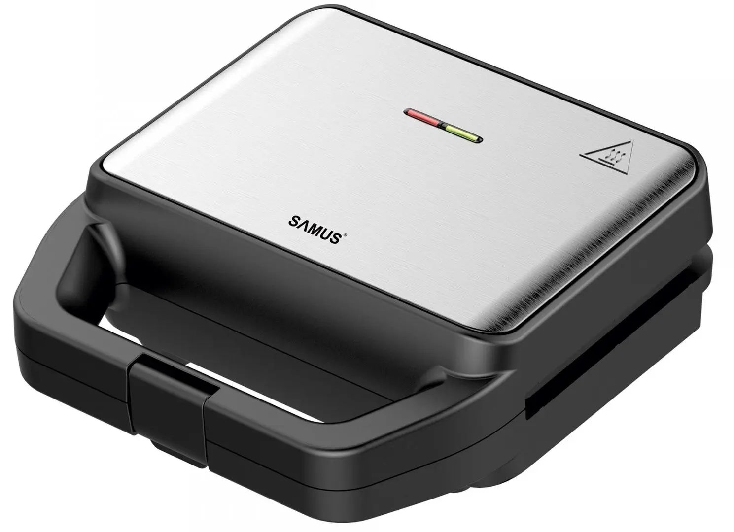 Aparat de facut vafe 2in1 Samus SDG-800X (Black/Inox)