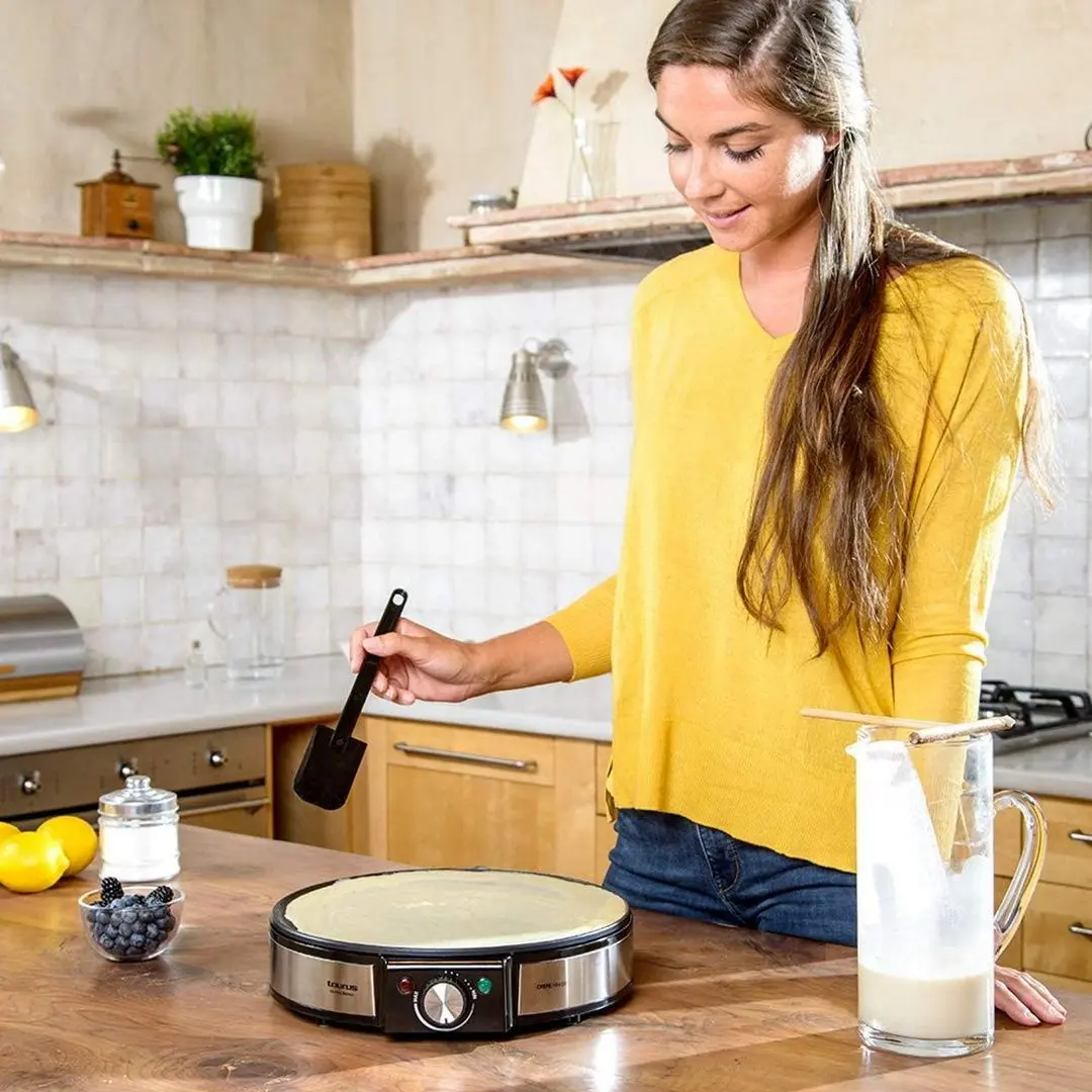 Aparat de facut clatite Taurus S163 (Black/Inox)