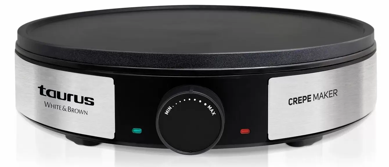 Aparat de facut clatite Taurus S164 (Black/Inox)