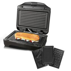 Aparat de facut sadwich-uri Taurus Miami Premium (Black/Inox) Thumb