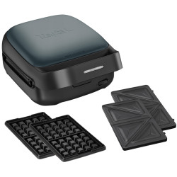 Aparat de facut sadwich-uri Tefal Snack Collection SW862BF0 (Black/Dark Green) Thumb