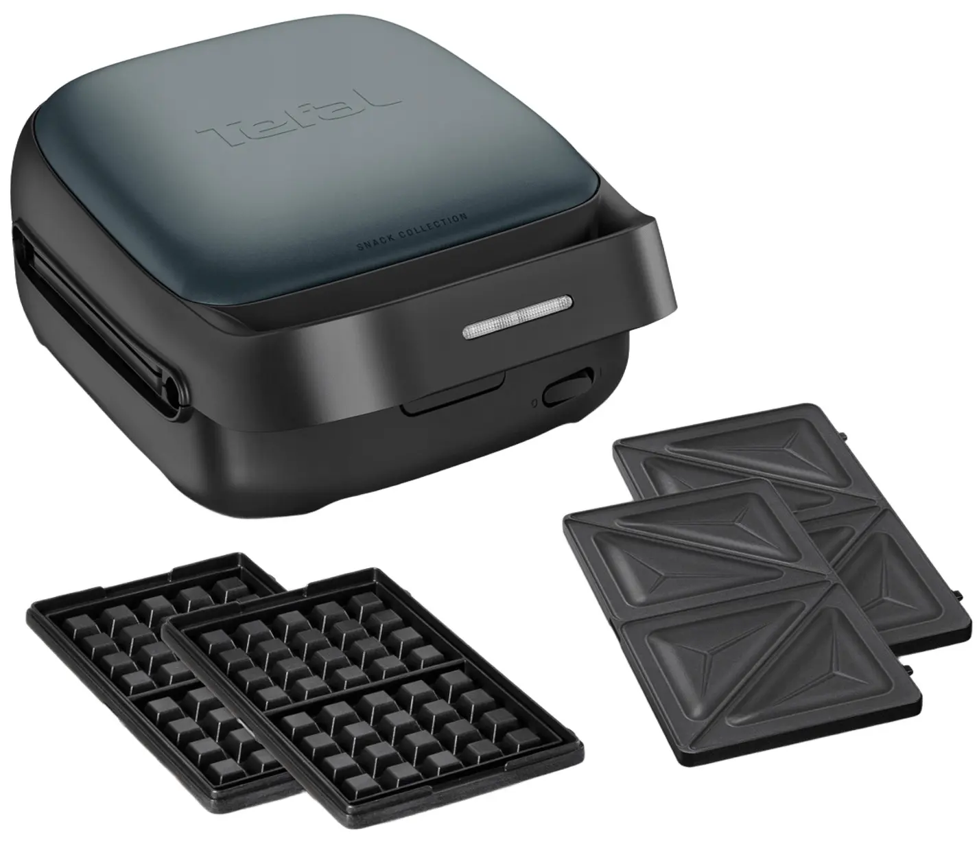 Aparat de facut sadwich-uri Tefal Snack Collection SW862BF0 (Black/Dark Green)