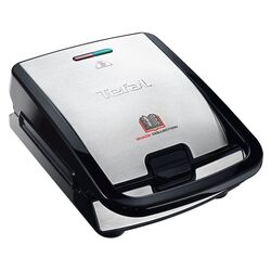 Aparat de sandwich-uri Tefal Snack SW854D16 (Inox/Black) Thumb