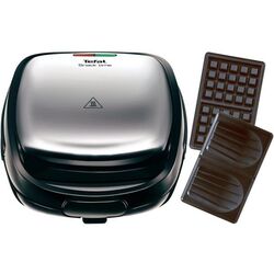 Aparat pentru sandwich-uri Tefal Snack Time SW341D12 (Inox/Black) Thumb