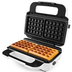 Aparat de facut vafe Tefal Snack XL SW701110 (White/Inox) Thumb