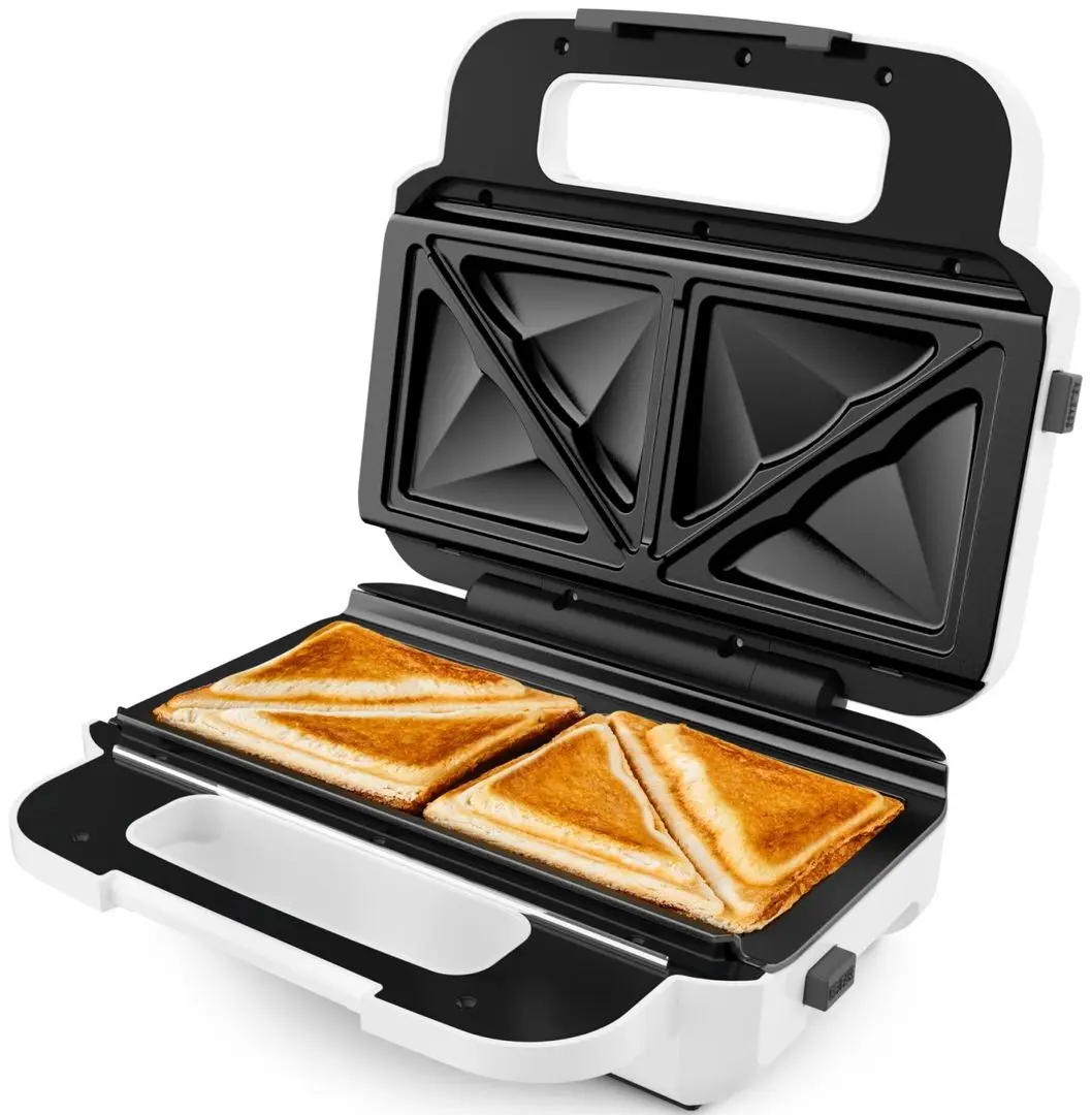 Aparat de facut vafe Tefal Snack XL SW701110 (White/Inox)