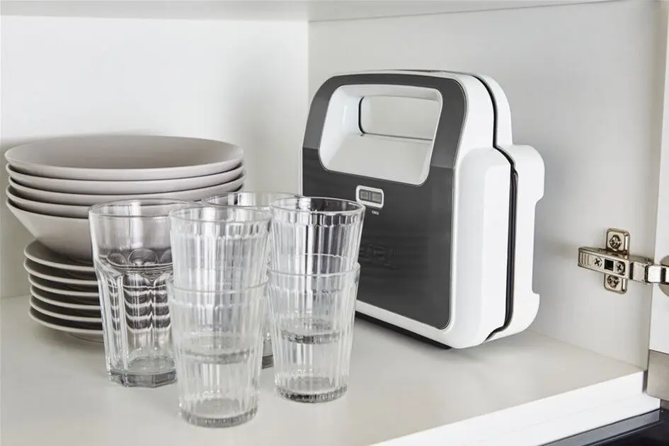 Aparat de facut vafe Tefal Snack XL SW701110 (White/Inox)