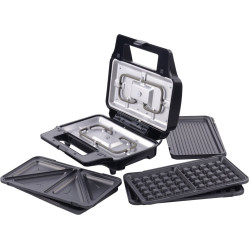 Сэндвичница 3в1 Tesla MG201BX (Black/Inox) Thumb