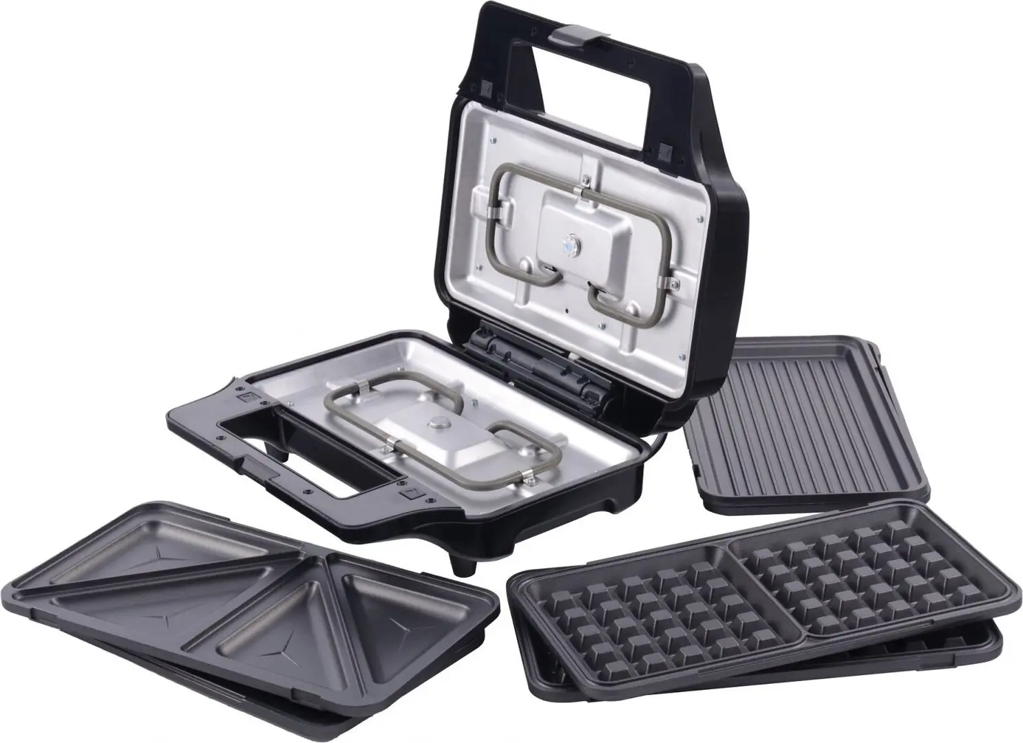 Сэндвичница 3в1 Tesla MG201BX (Black/Inox) - 5