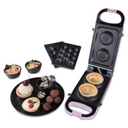 Аппарат для приготовления печения и тарталеток Trisa Retro Line Snack Maker 7364.8712 (Pink) Thumb