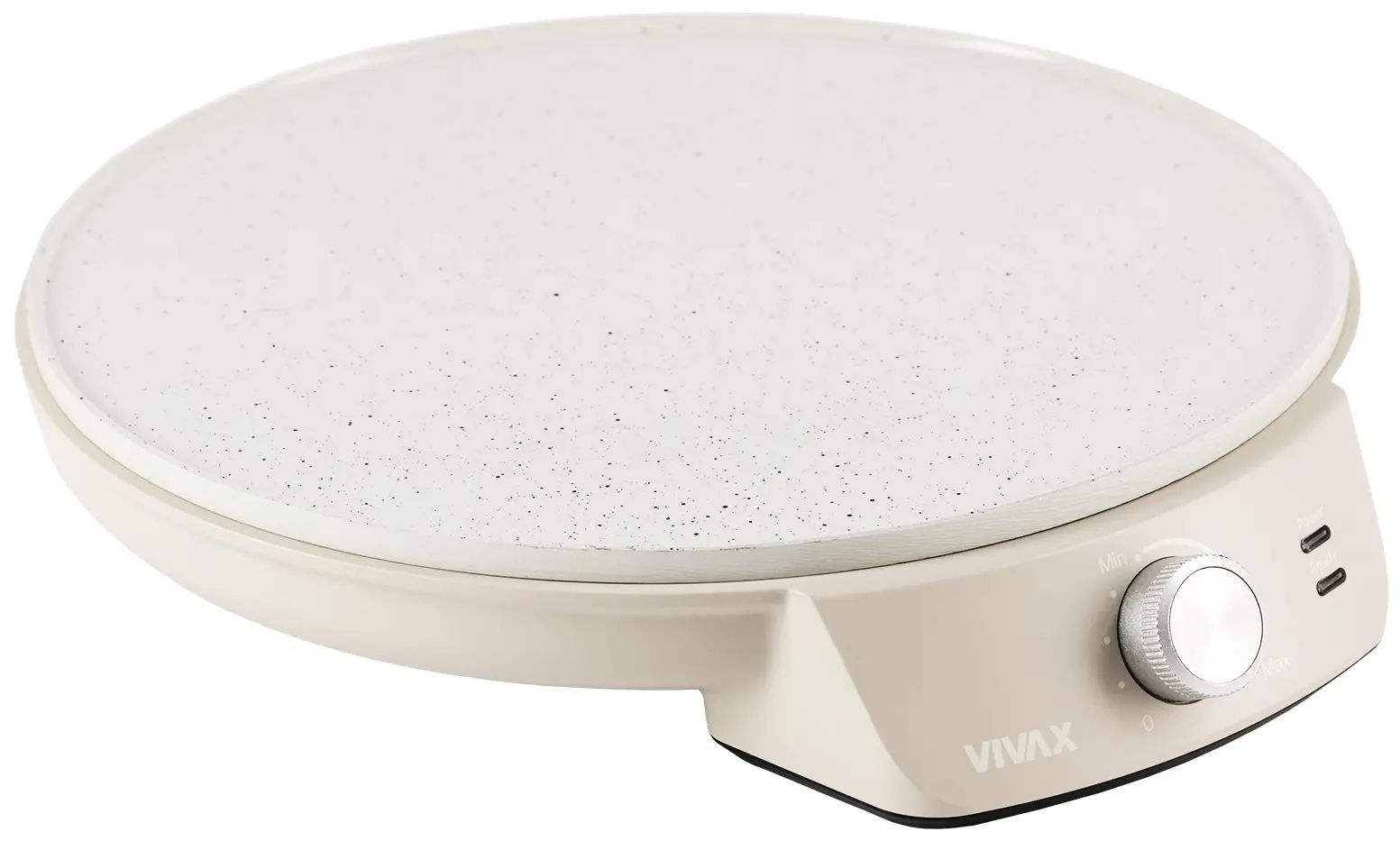 Aparat de facut clatite Vivax PM-1200S Lunar (Beige)