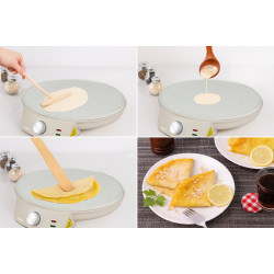 Aparat de facut clatite Vivax PM-1200S Lunar (Beige) Thumb