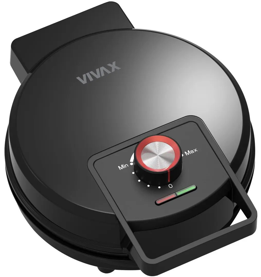 Aparat de gatit vafe Vivax WM-1200 TB (Black)