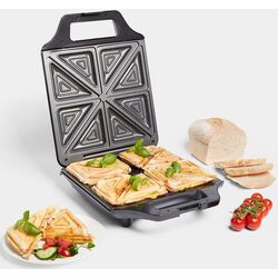 Сэндвичница VonShef 2000121 (Black/Silver) Thumb