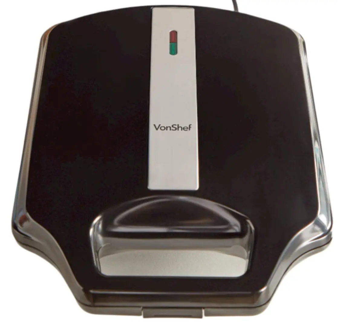 Сэндвичница VonShef 2000121 (Black/Silver)